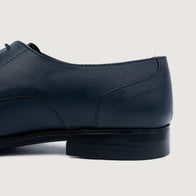Attorney Derby Midnight Blue Leather Shoes by Dash Racegear - men Leather Shoes view 5