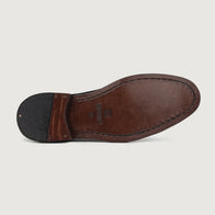 Baxton Black Leather Loafers by Dash Racegear - men Leather Shoes view 6