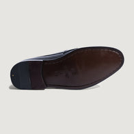 Baxton Black Patent Leather Loafers by Dash Racegear - men Leather Shoes view 5