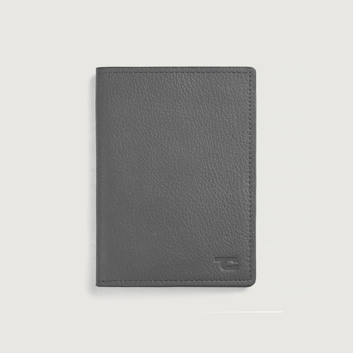 Bernardi Grey Leather Travel Wallet by Dash Racegear - unisex Leather Accessories view 1