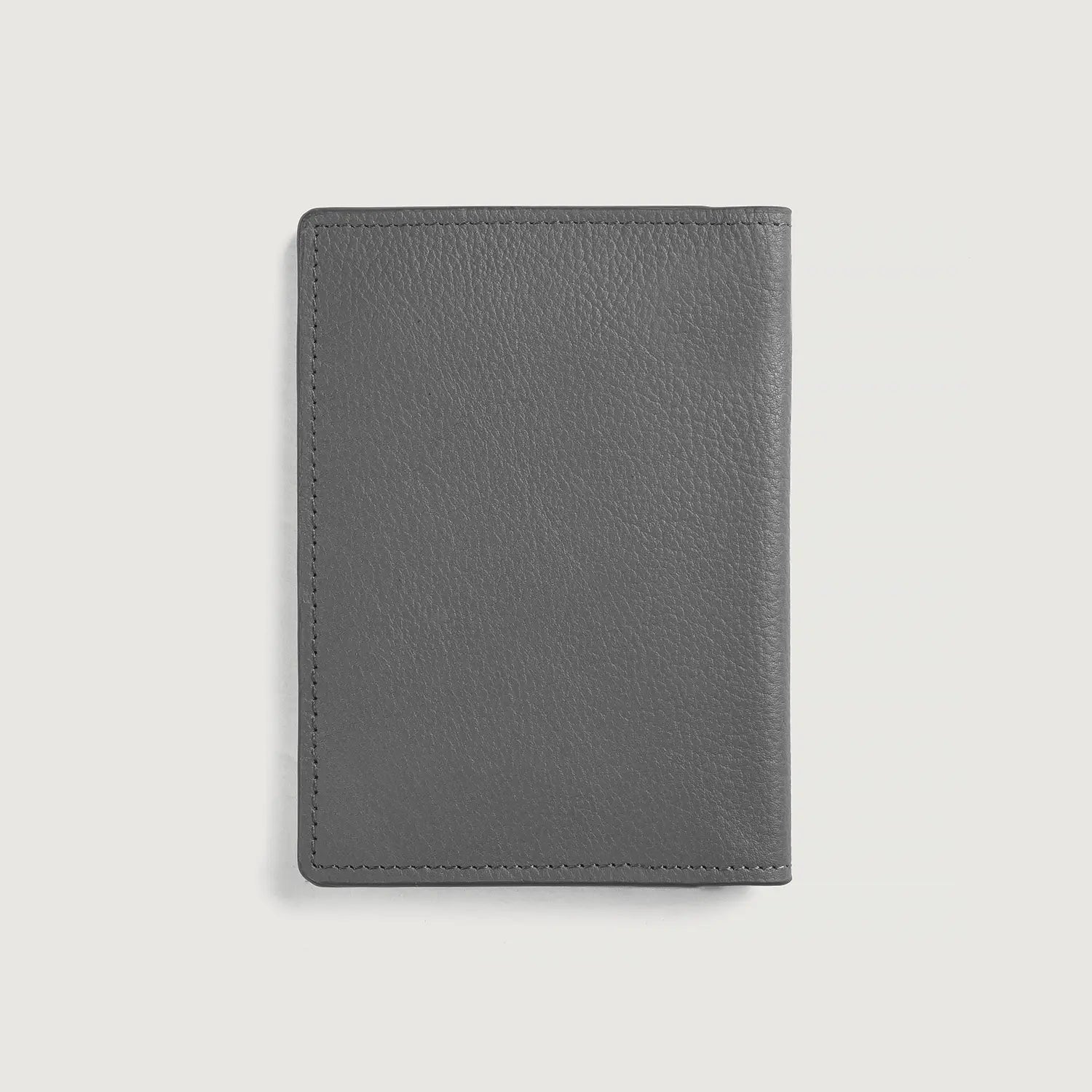 Bernardi Grey Leather Travel Wallet by Dash Racegear - unisex Leather Accessories view 2