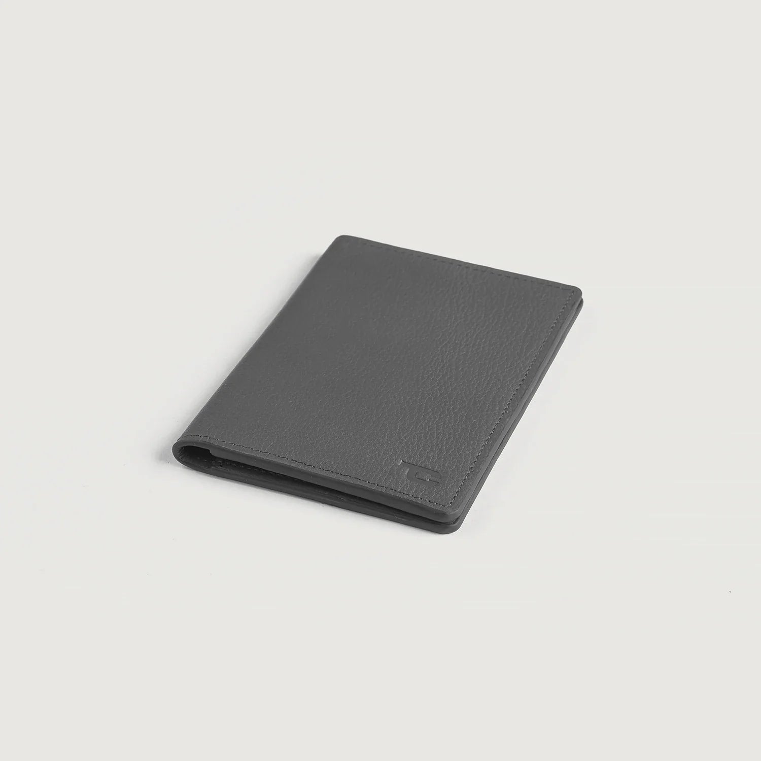 Bernardi Grey Leather Travel Wallet by Dash Racegear - unisex Leather Accessories view 3