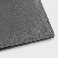 Bernardi Grey Leather Travel Wallet by Dash Racegear - unisex Leather Accessories view 6