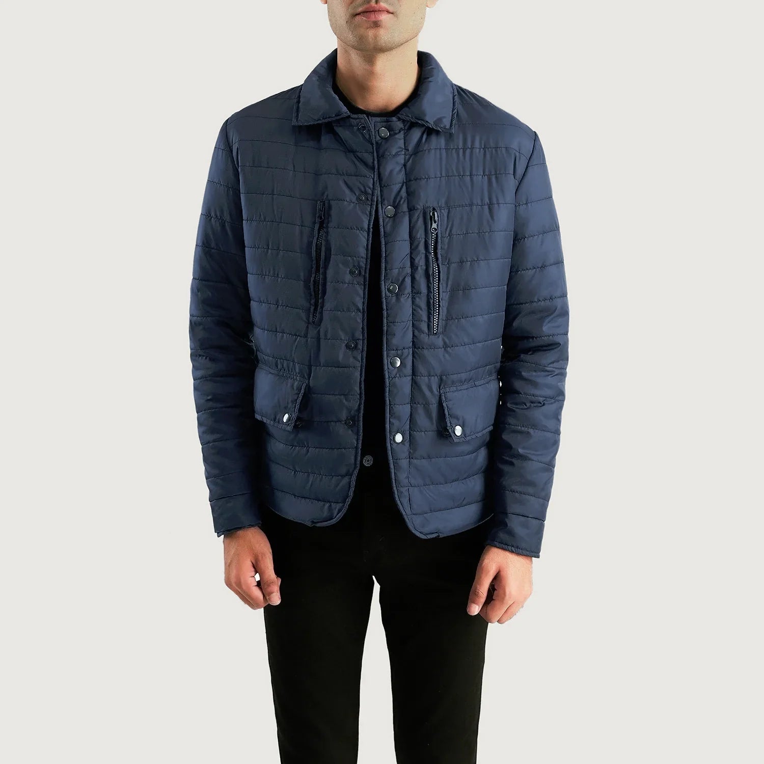 Bo Quilt Windbreaker Jacket by Dash Racegear - men Jacket view 1