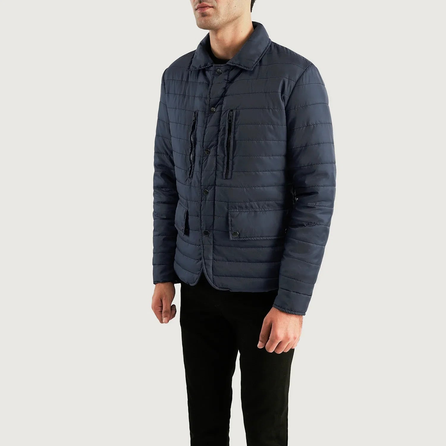 Bo Quilt Windbreaker Jacket by Dash Racegear - men Jacket view 2