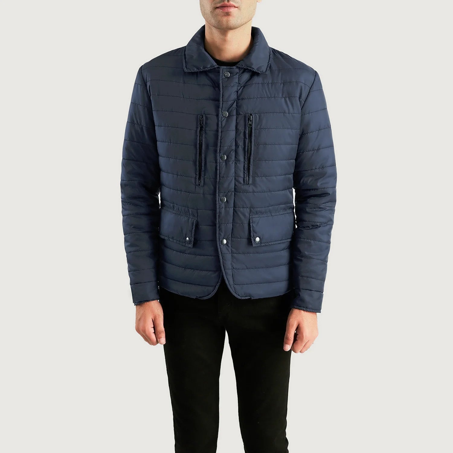 Bo Quilt Windbreaker Jacket by Dash Racegear - men Jacket view 3