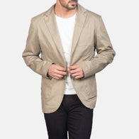 Borges Beige Blazer by Dash Racegear - men Jacket view 2