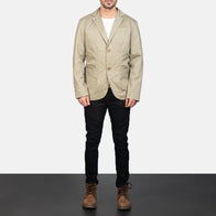 Borges Beige Blazer by Dash Racegear - men Jacket view 3