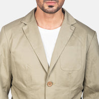 Borges Beige Blazer by Dash Racegear - men Jacket view 6