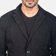 Borges Black Blazer by Dash Racegear - men Jacket view 6