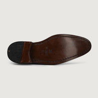 Boston Double Monk Strap Black Leather Shoes by Dash Racegear - men Leather Shoes view 5