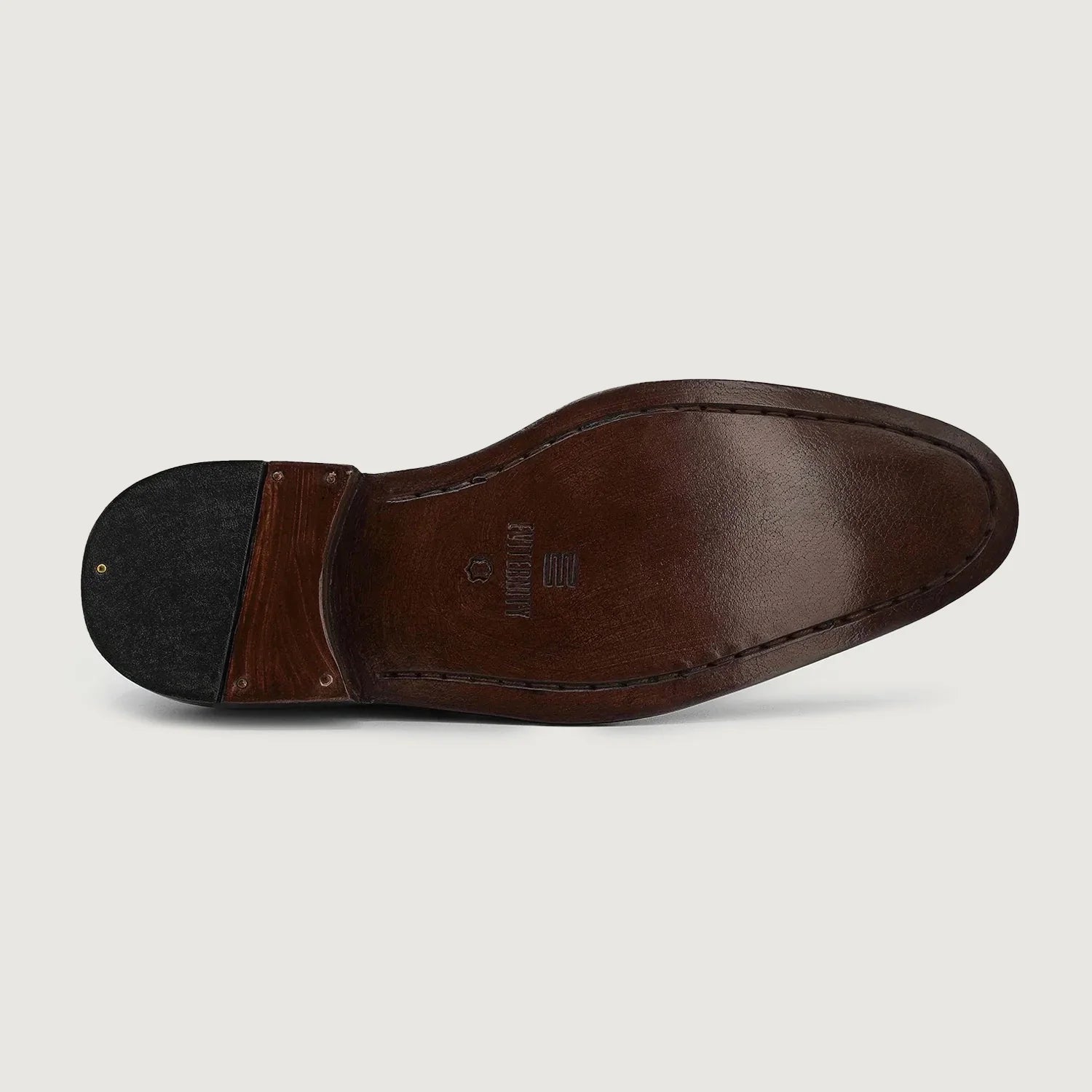 Boston Double Monk Strap Black Leather Shoes by Dash Racegear - men Leather Shoes view 5