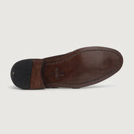 Boston Double Monk Strap Maroon Leather Shoes by Dash Racegear - men Leather Shoes view 5