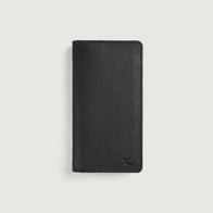 Cameron Black Leather Long Wallet by Dash Racegear - unisex Leather Accessories view 1