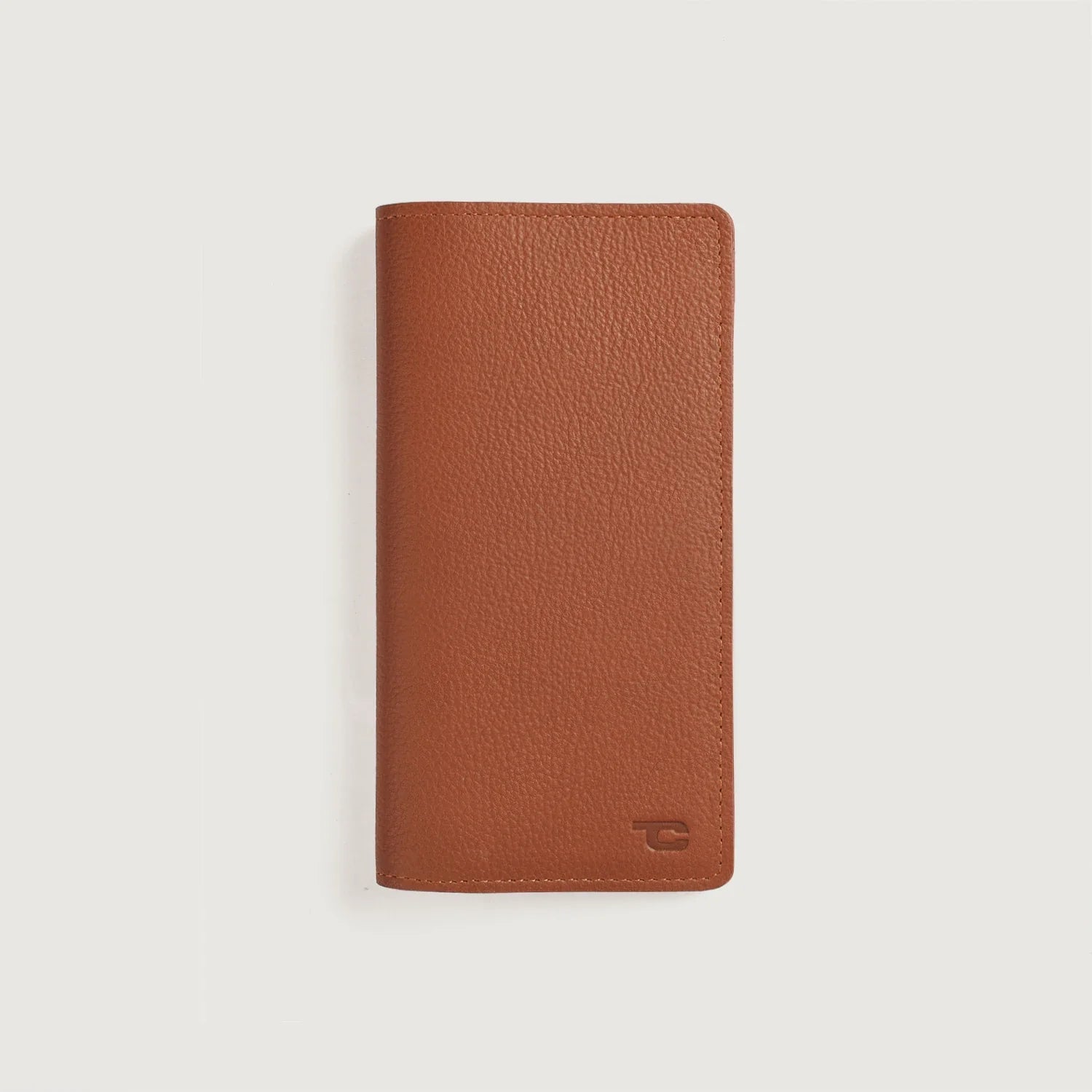 Cameron Brown Leather Long Wallet by Dash Racegear - unisex Leather Accessories view 1