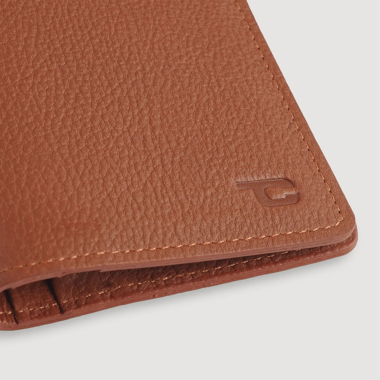 Cameron Brown Leather Long Wallet by Dash Racegear - unisex Leather Accessories view 6