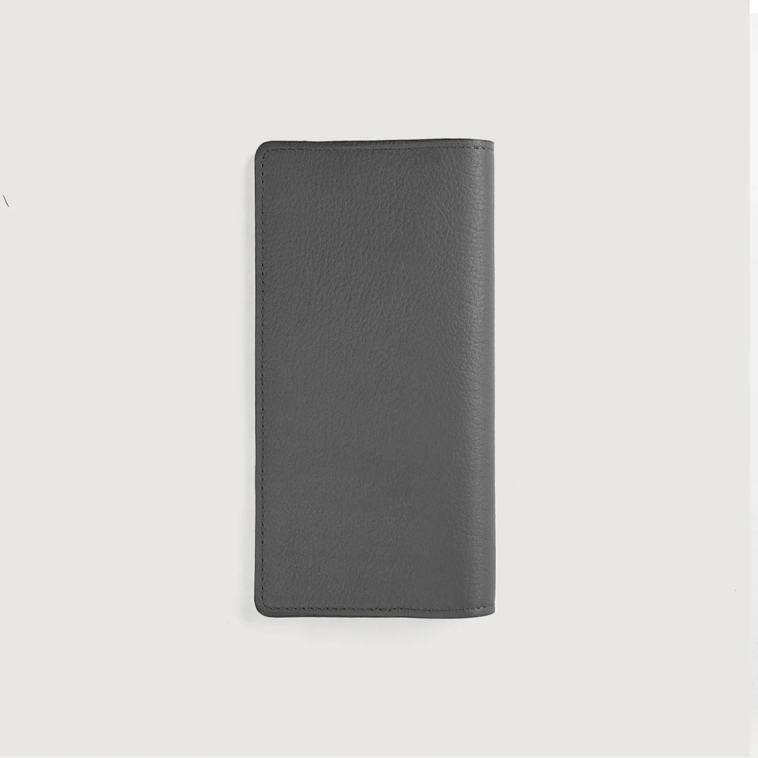Cameron Grey Leather Long Wallet by Dash Racegear - unisex Leather Accessories view 2