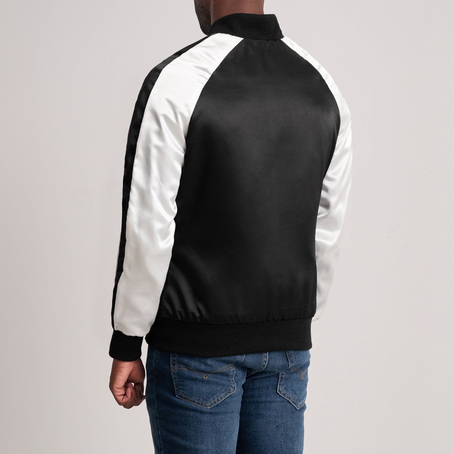 Clarke Black Varsity Jacket by Dash Racegear - men Jacket view 5