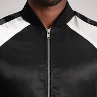Clarke Black Varsity Jacket by Dash Racegear - men Jacket view 6