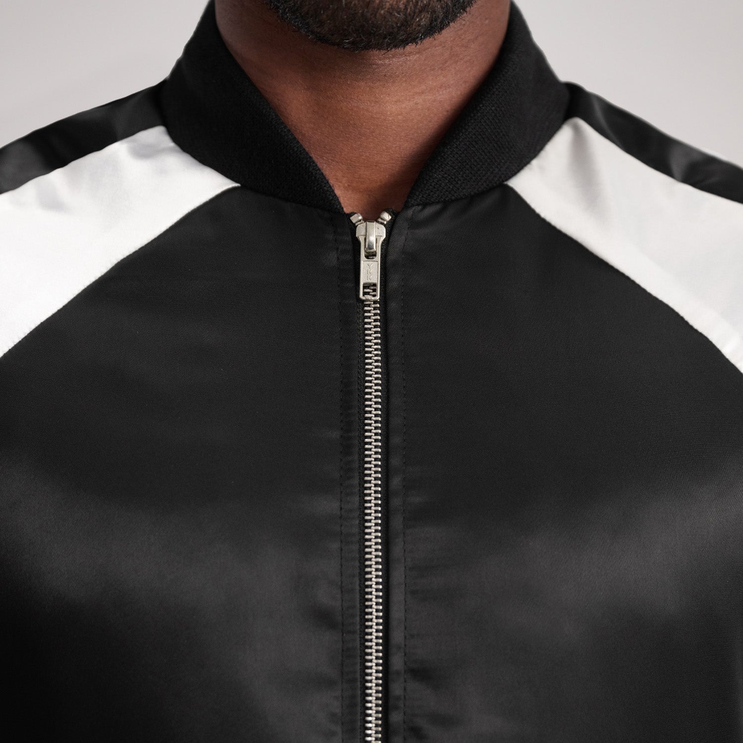 Clarke Black Varsity Jacket by Dash Racegear - men Jacket view 6