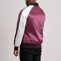 Clarke Maroon Varsity Jacket by Dash Racegear - men Jacket view 5
