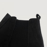 Clarkson Chelsea Black Suede Leather Boots by Dash Racegear - men Leather Shoes view 5
