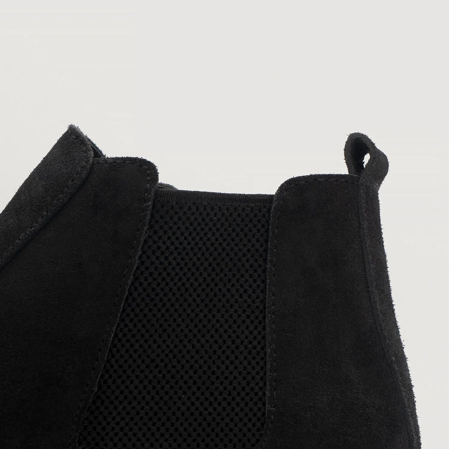 Clarkson Chelsea Black Suede Leather Boots by Dash Racegear - men Leather Shoes view 5