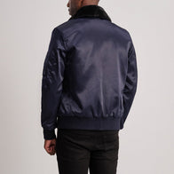 Clyde B-15 Blue Bomber Jacket by Dash Racegear - men Jacket view 5
