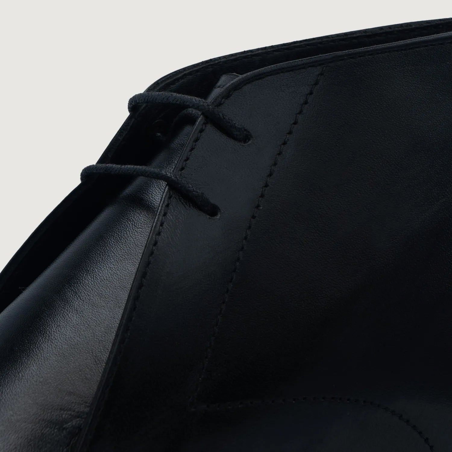 Corry Chukka Black Leather Boots by Dash Racegear - men Leather Shoes view 5