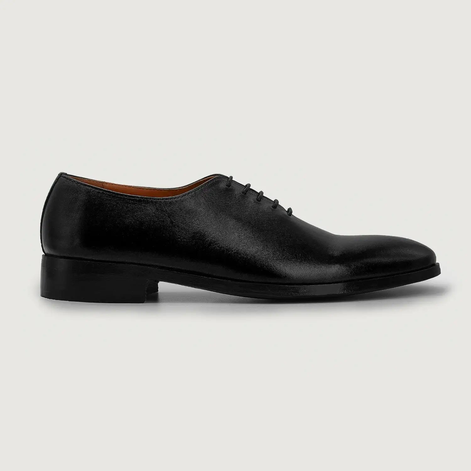 Director Wholecut Black Leather Shoes by Dash Racegear - men Leather Shoes view 2
