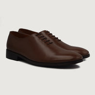 Director Wholecut Brown Leather Shoes by Dash Racegear - men Leather Shoes view 1