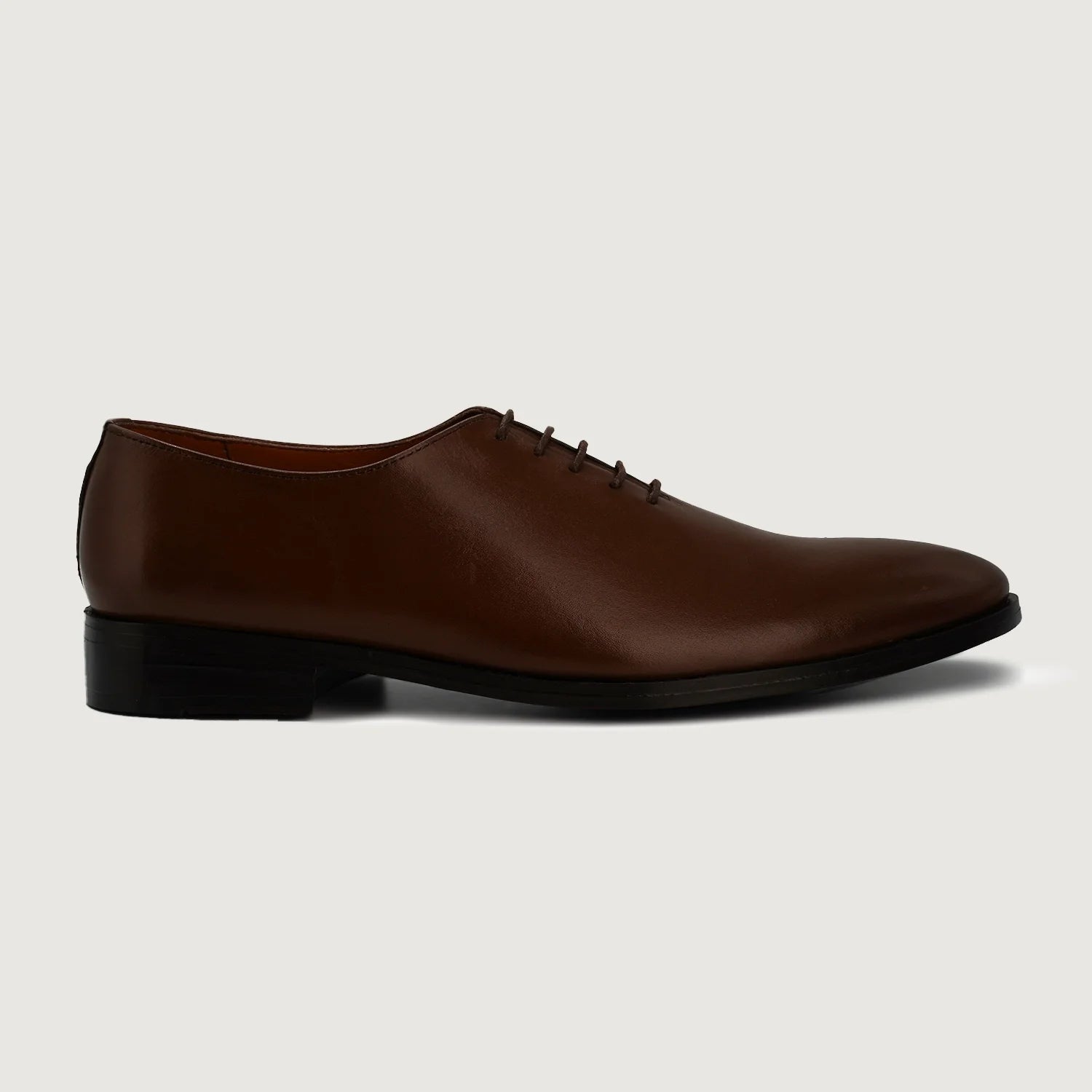 Director Wholecut Brown Leather Shoes by Dash Racegear - men Leather Shoes view 2