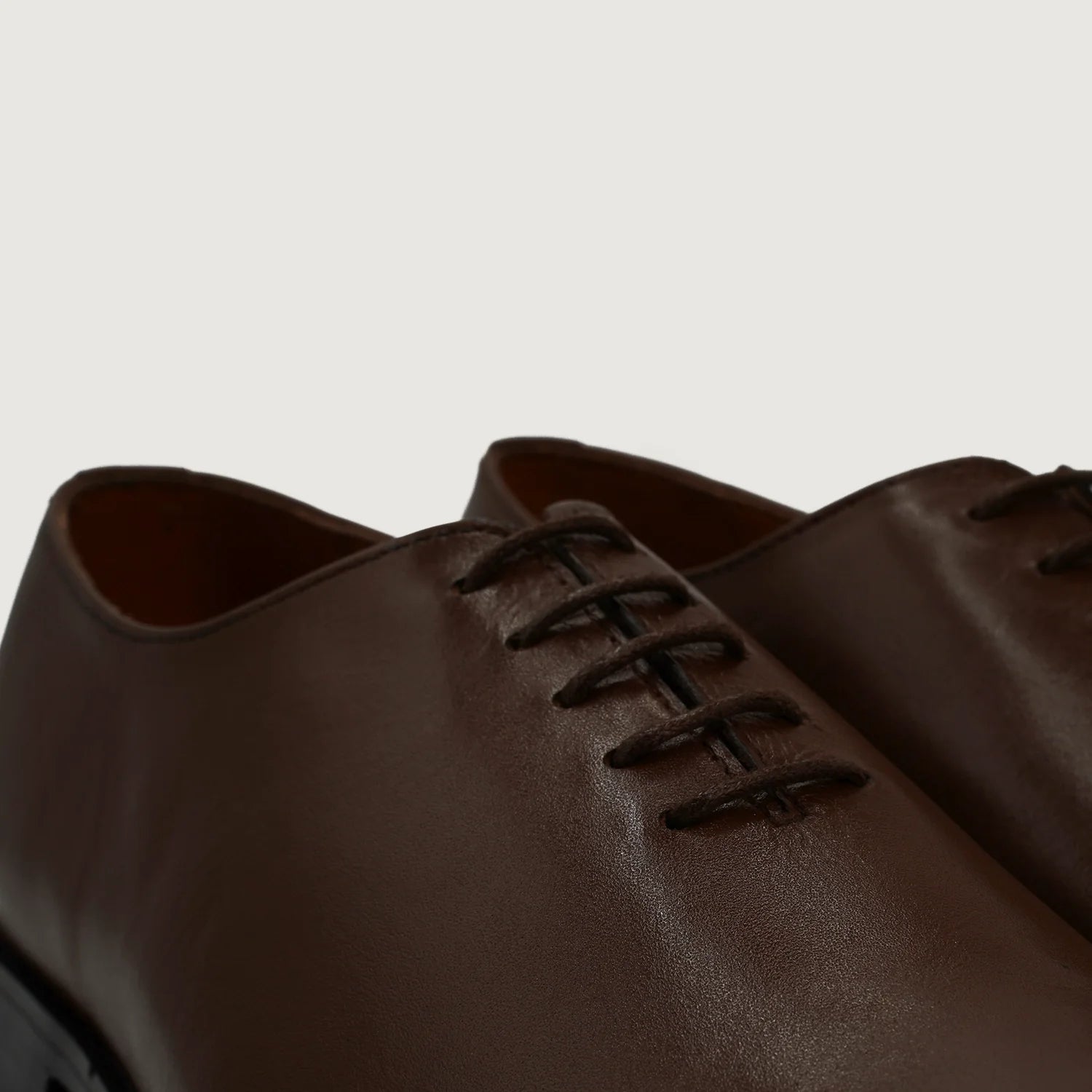 Director Wholecut Brown Leather Shoes by Dash Racegear - men Leather Shoes view 5