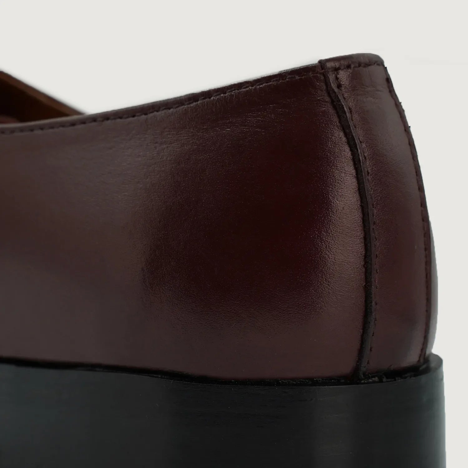 Director Wholecut Maroon Leather Shoes by Dash Racegear - men Leather Shoes view 5