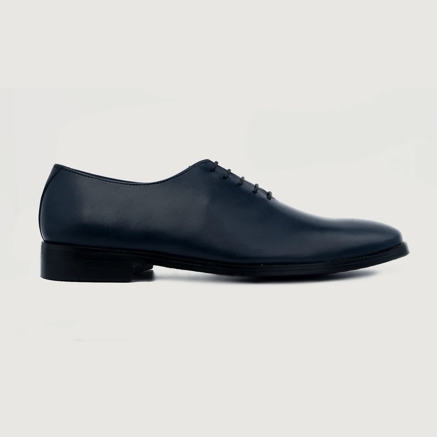Director Wholecut Midnight Blue Leather Shoes by Dash Racegear - men Leather Shoes view 2