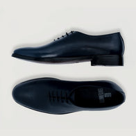 Director Wholecut Midnight Blue Leather Shoes by Dash Racegear - men Leather Shoes view 3