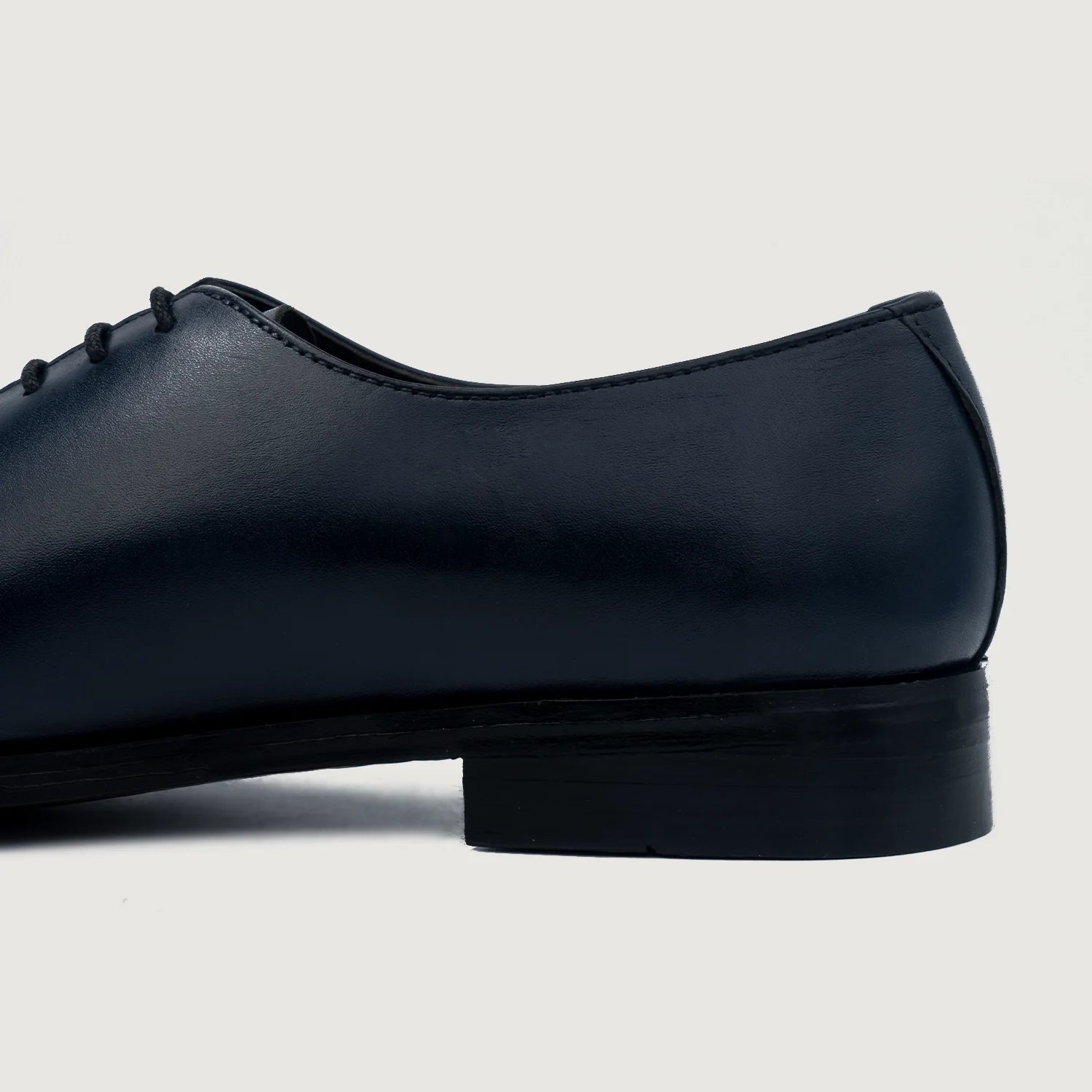 Director Wholecut Midnight Blue Leather Shoes by Dash Racegear - men Leather Shoes view 6