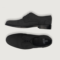 Dirk Brogues Derby Black Nubuck Leather Shoes by Dash Racegear - men Leather Shoes view 3