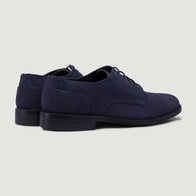 Dirk Brogues Derby Blue Suede Leather Shoes - StudGuard by Dash Racegear - men Leather Shoes view 3