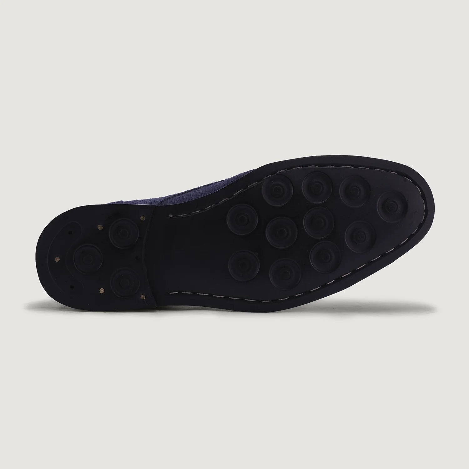 Dirk Brogues Derby Blue Suede Leather Shoes - StudGuard by Dash Racegear - men Leather Shoes view 5