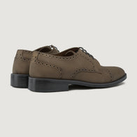 Dirk Brogues Derby Brown Oil Pullup Leather Shoes - StudGuard by Dash Racegear - men Leather Shoes view 3