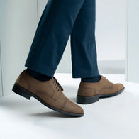 Dirk Brogues Derby Brown Oil Pullup Leather Shoes - StudGuard by Dash Racegear - men Leather Shoes view 7