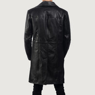 Don Long Black Leather Coat by Dash Racegear - men Jacket view 6