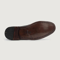 Duster Brogues Derby Black Nubuck Leather Boots by Dash Racegear - men Leather Shoes view 6