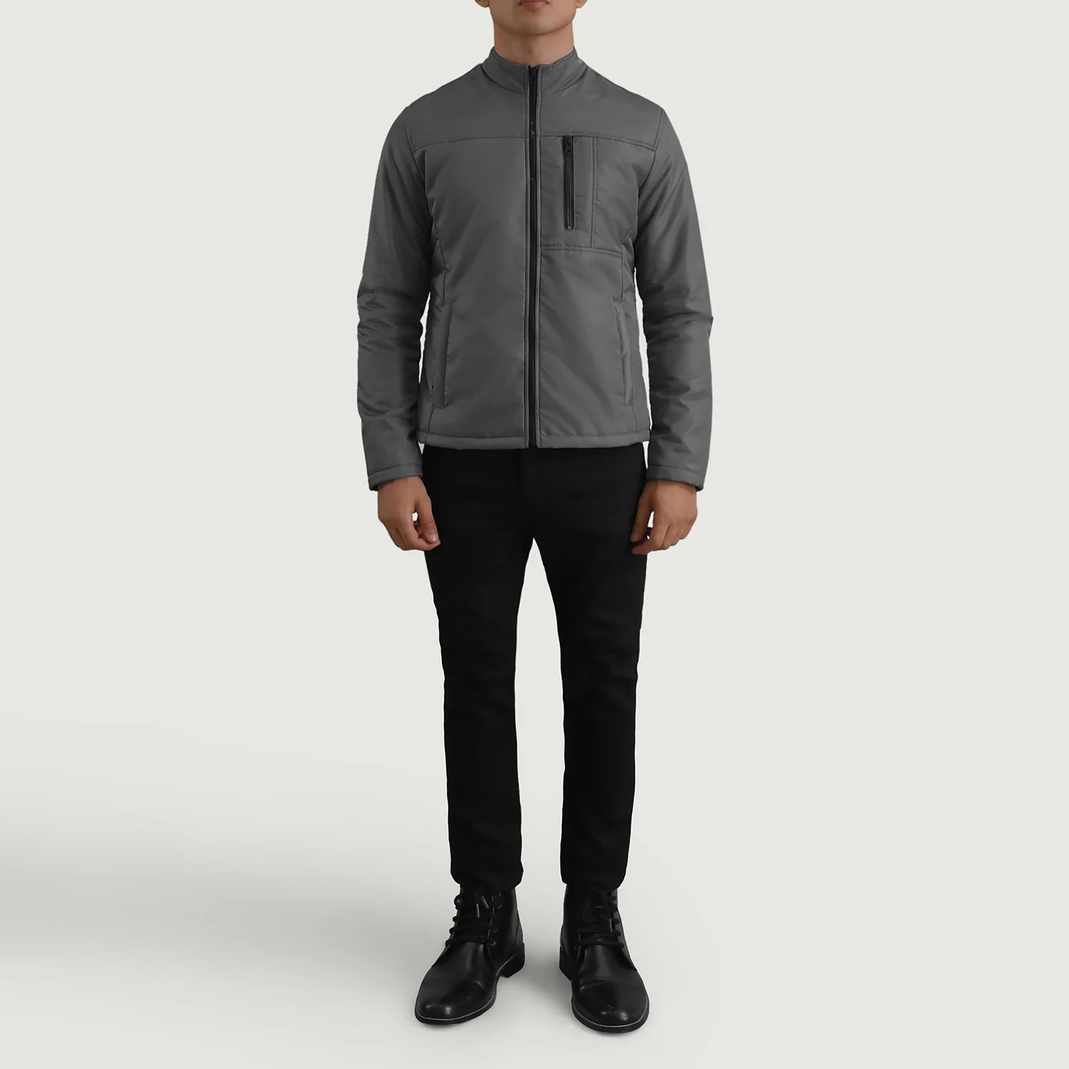 Elliot Grey Lightweight Jacket by Dash Racegear - men Jacket view 3