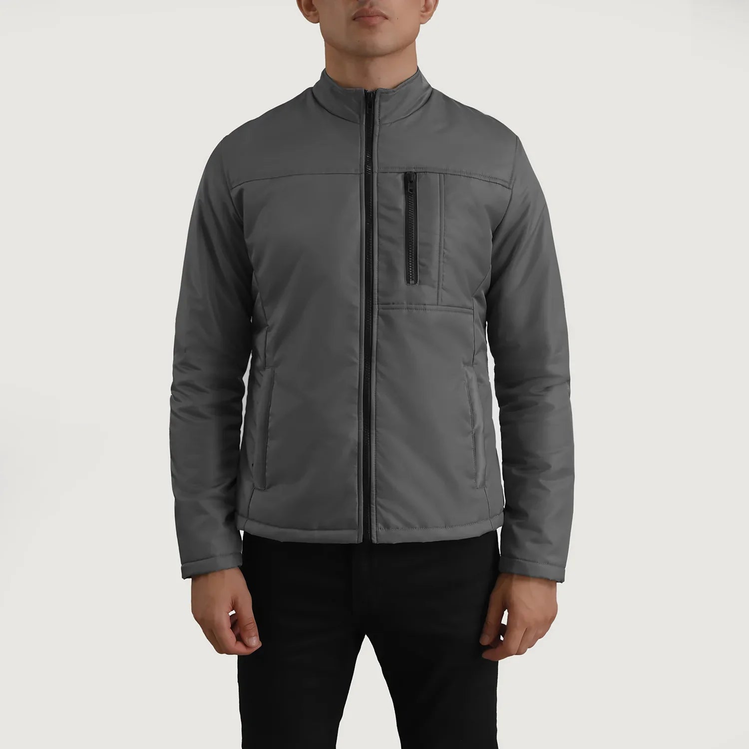 Elliot Grey Lightweight Jacket by Dash Racegear - men Jacket view 4