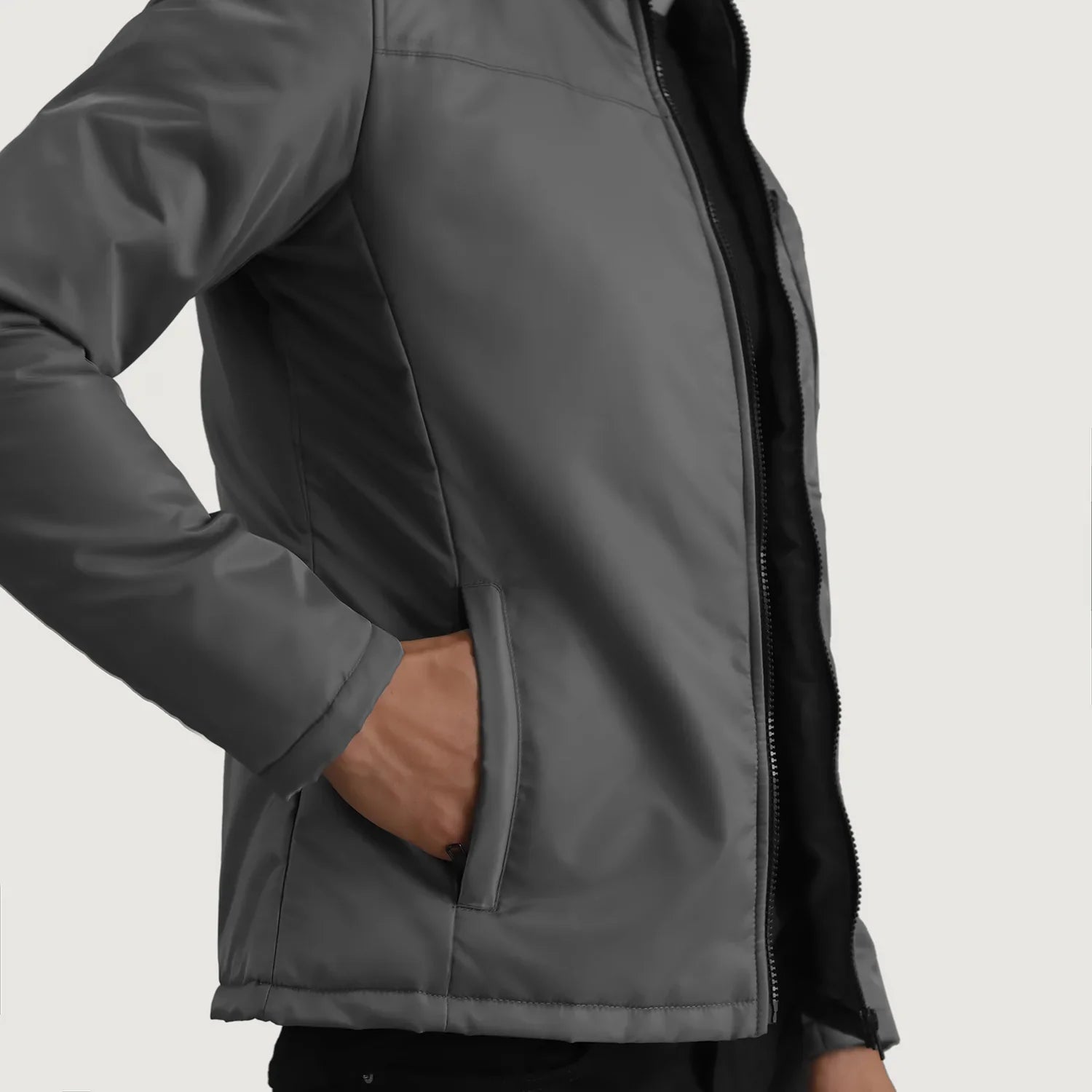 Elliot Grey Lightweight Jacket by Dash Racegear - men Jacket view 6