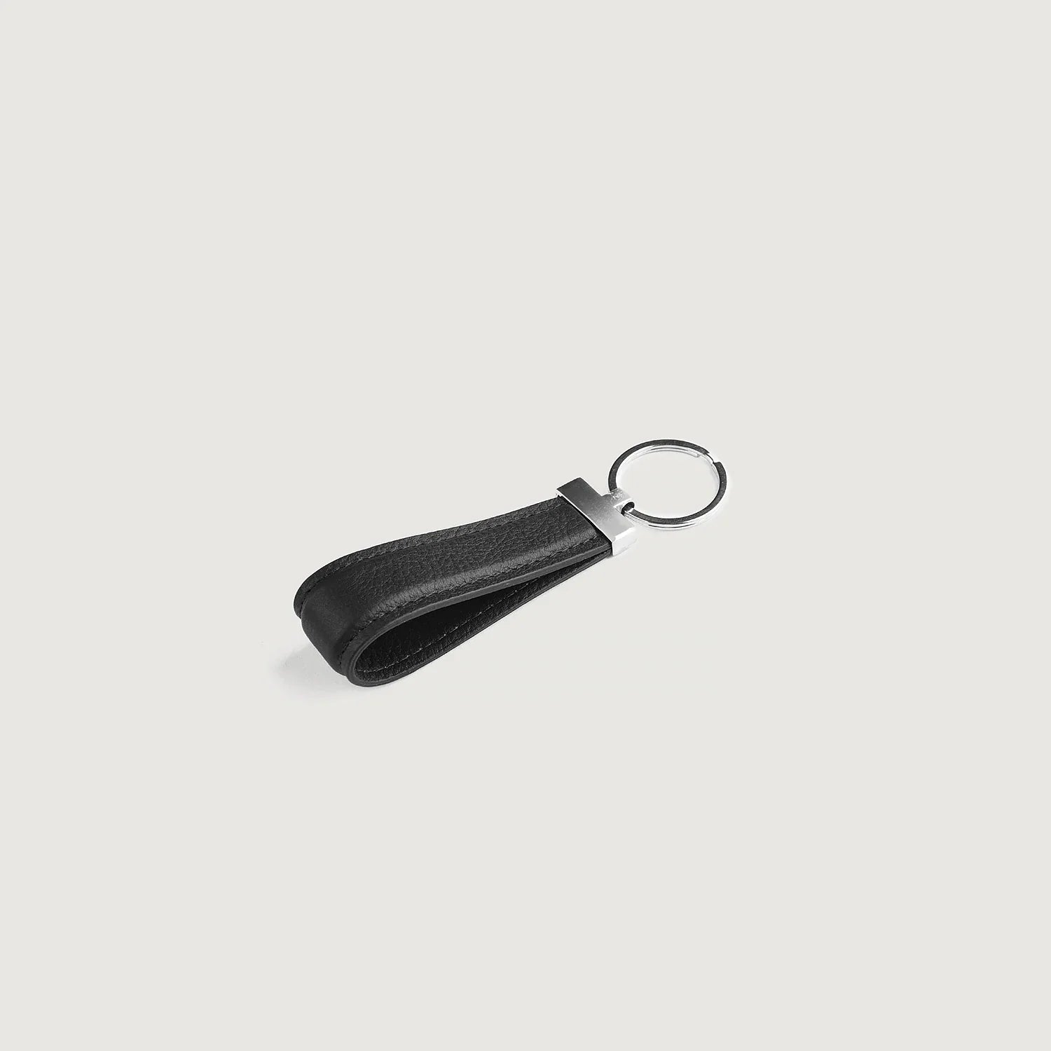 Elroy Black Leather Keychain by Dash Racegear - unisex Leather Accessories view 3