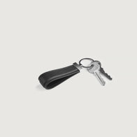 Elroy Black Leather Keychain by Dash Racegear - unisex Leather Accessories view 4
