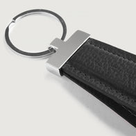 Elroy Black Leather Keychain by Dash Racegear - unisex Leather Accessories view 5